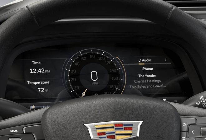 Cadillac CT5 2023 12-дюймовая панель приборов. Авто Премиум Груп