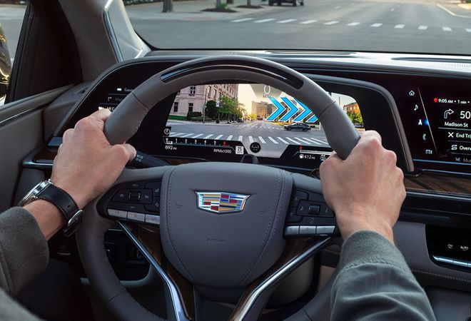 Cadillac Escalade 2024 Навигация с дополненной реальностью. Авто Премиум Груп