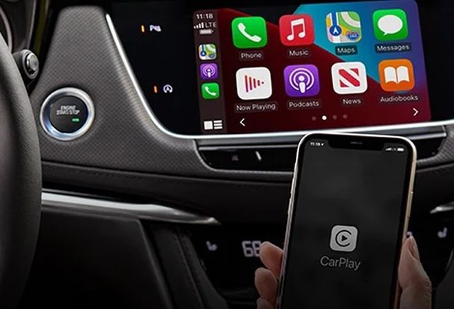 Cadillac XT6 2024 Беспроводные интерфейсы Apple CarPlay и Android Auto. Авто Премиум Груп