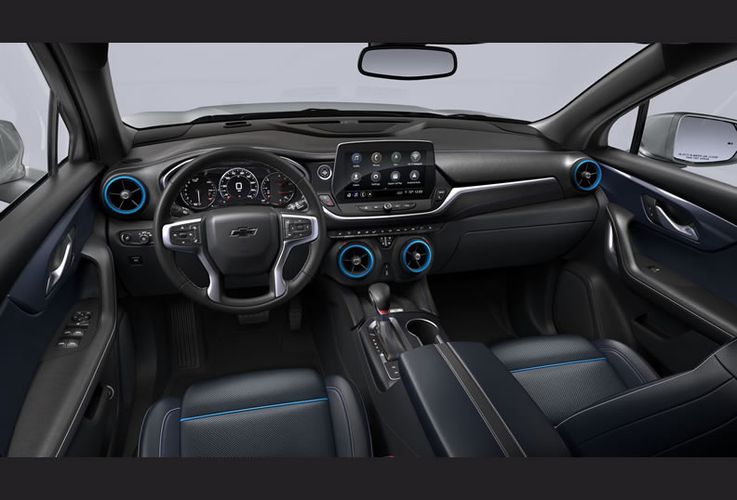 Chevrolet Blazer 2024 Стильный салон. Авто Премиум Груп