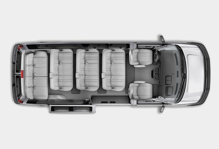 Chevrolet Express Passenger 2024 Комфортное размещение до 15 человек. Авто Премиум Груп