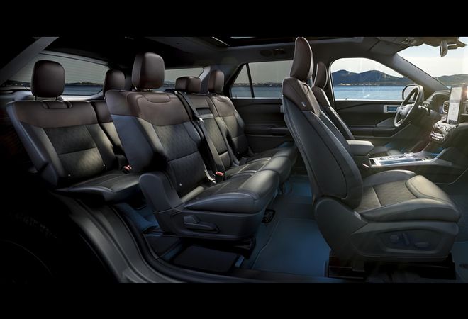Ford Explorer 2024 Просторный салон с сиденьями PowerFold. Авто Премиум Груп