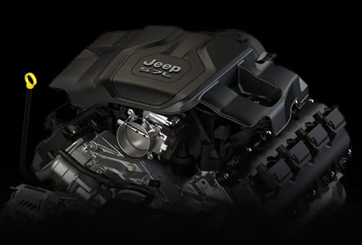 Jeep Grand Cherokee 2023 5,7-литровый двигатель V8. Авто Премиум Груп