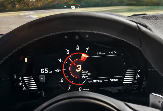 Toyota GR Supra 2023 Виртуальная панель приборов. Авто Премиум Груп