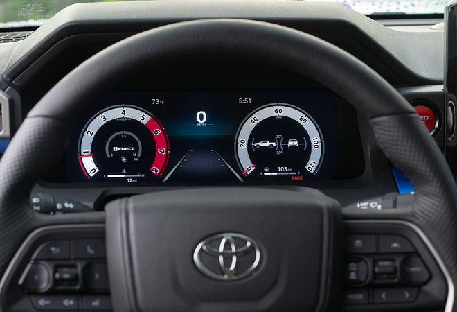 Toyota Tacoma 2024 12,3-дюймовая цифровая панель приборов. Авто Премиум Груп