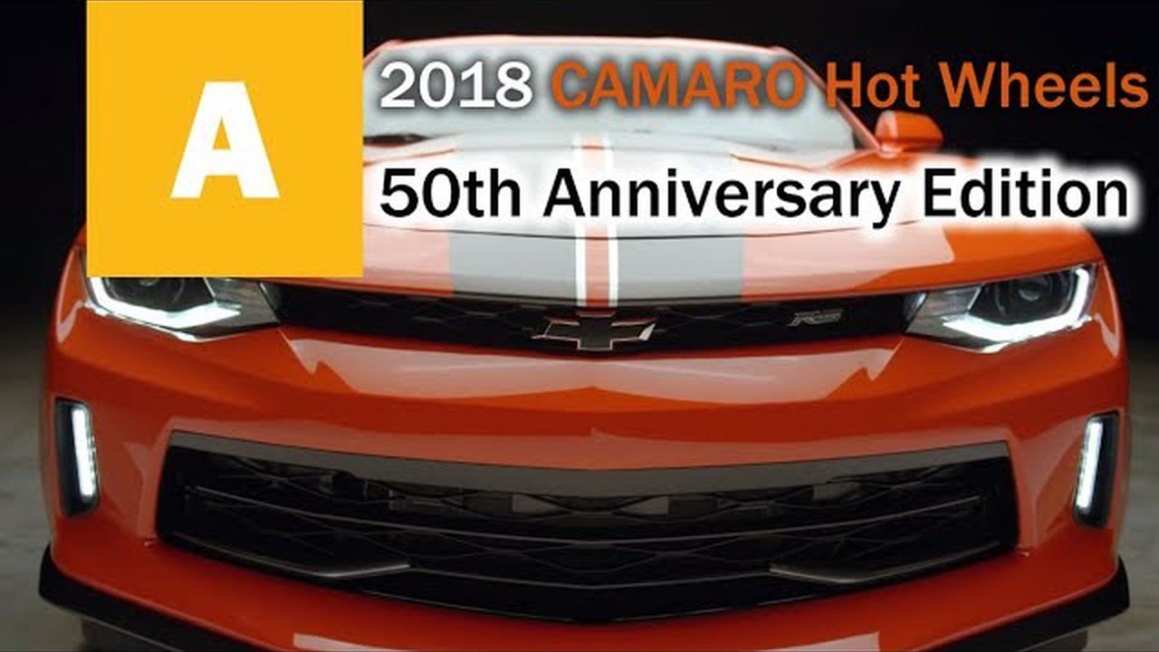 2018 Camaro Hot Wheels 50th Anniversary Edition