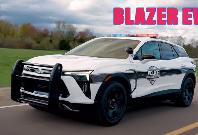 Полицейский Blazer EV