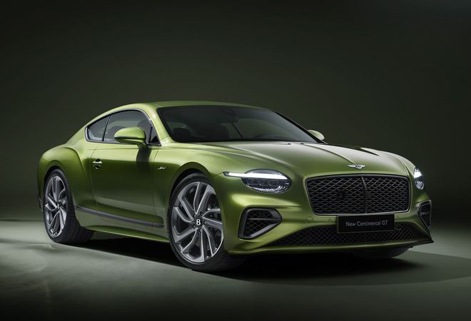 Гибридный Bentley Continental GT 2025 года: тяжелее, но мощнее