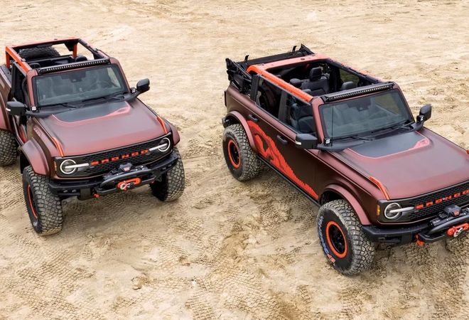 Bronco атакует Wrangler