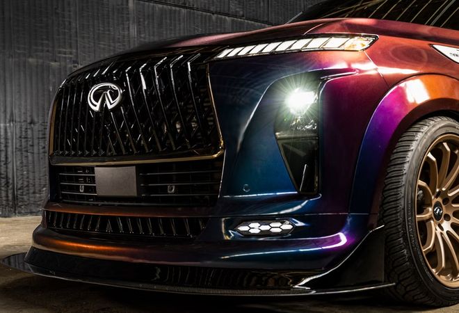 QX80 R-Spec: 1000 л.с. от двигателя GT-R