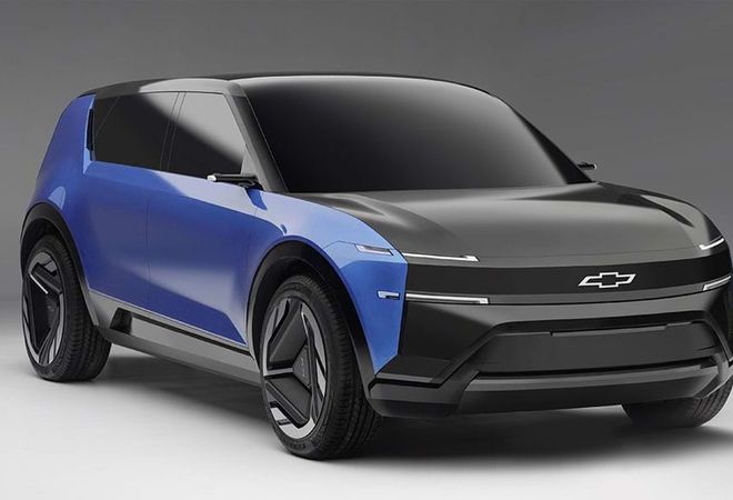 GM представила дизайн-проект электрического кроссовера Chevrolet