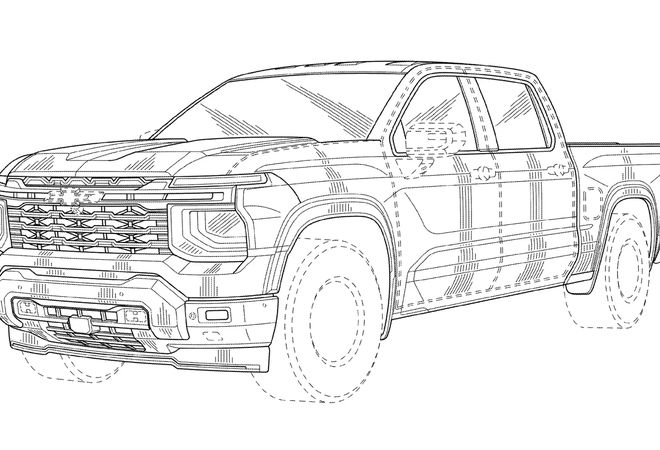 Случайное раскрытие Silverado 2027