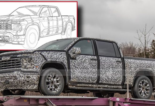 Chevrolet Silverado 2027 на шпионских фото