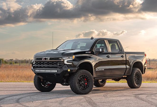 Превращение Chevrolet Silverado ZR2 в 700-сильного монстра "Голиаф"