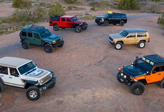 Концепты Jeep для Easter Safari 2026