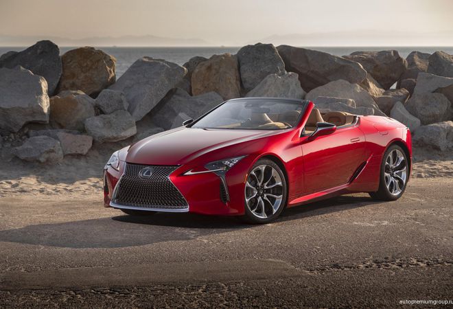 Lexus LC500 2023 года