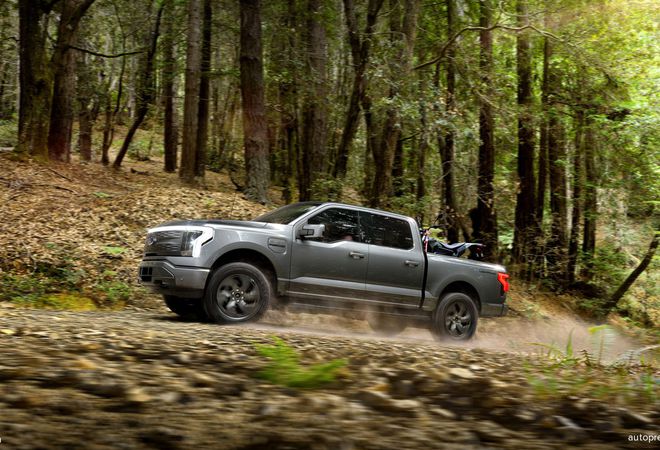 Ford F-150 Lightning на лесной службе