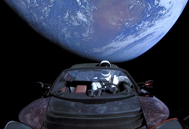 Tesla – 5 лет в космосе!