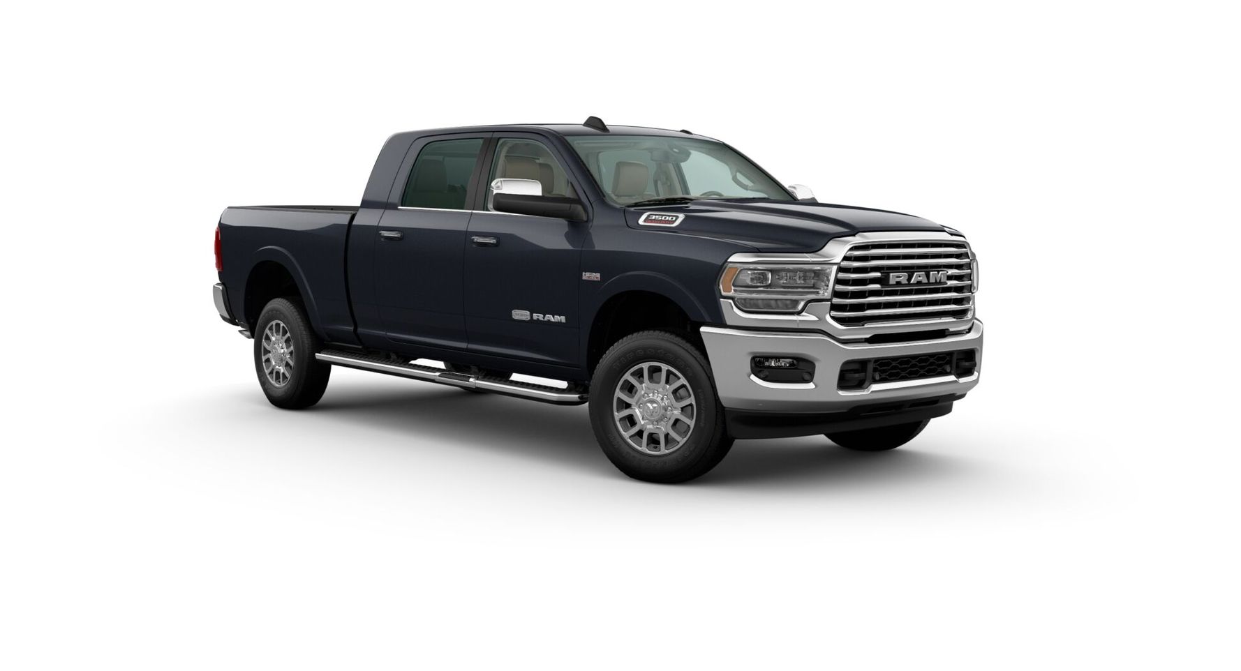 RAM 3500 HD Laramie Longhorn 2020 6.4 V8 HEMI® VVT VCT MDS Бензин 8 ст. АКПП Полный Двойная кабина XL/Стандартный кузов 