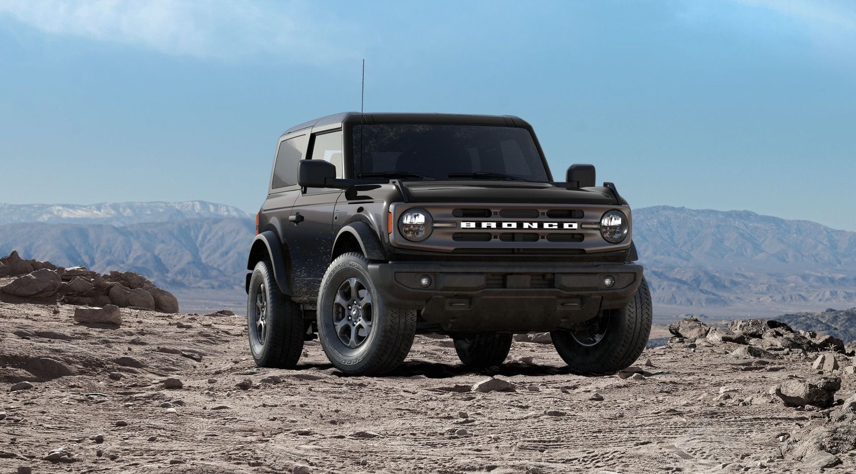 Ford Bronco Big Bend™ (двухдверная кабина) 2021 2.7 V6 EcoBoost® Бензин 10 ст АКПП 4x4 Подключаемый  