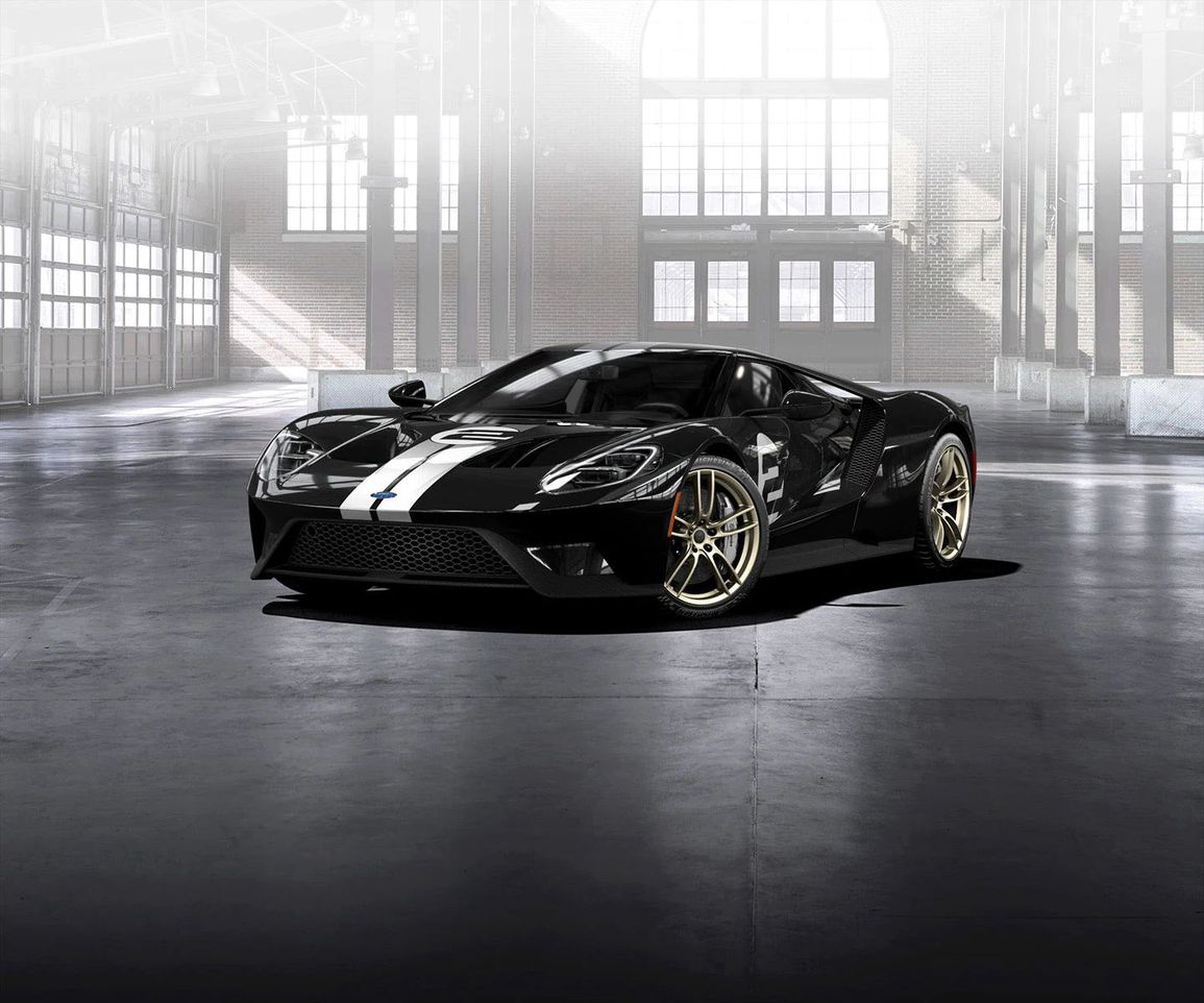 Ford GT '66 Heritage Edition Shadow Black 2021