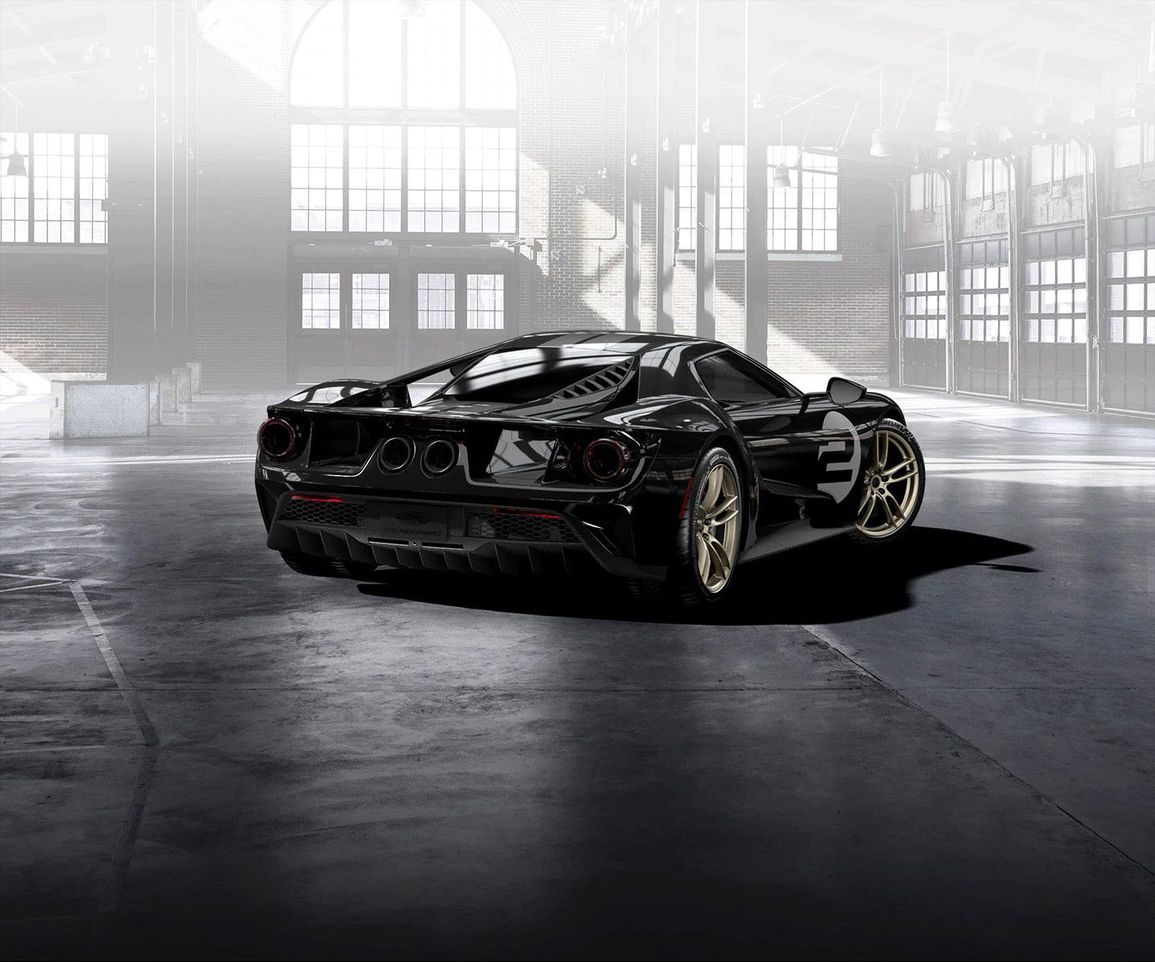 Ford GT '66 Heritage Edition Shadow Black 2021