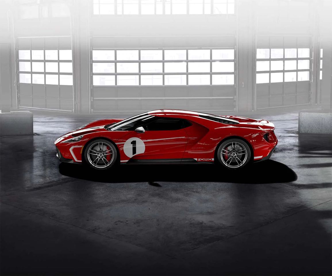 Ford GT '67 Heritage Edition Race Red 2021