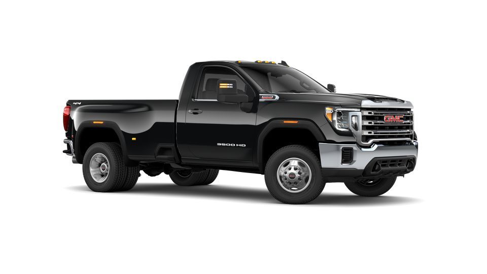 GMC Sierra HD 3500 SLE 2021 6.6 V8 Duramax® Turbo Diesel Дизель 10 ст АКПП Полный Одинарная кабина/Длинный кузов (DRW)