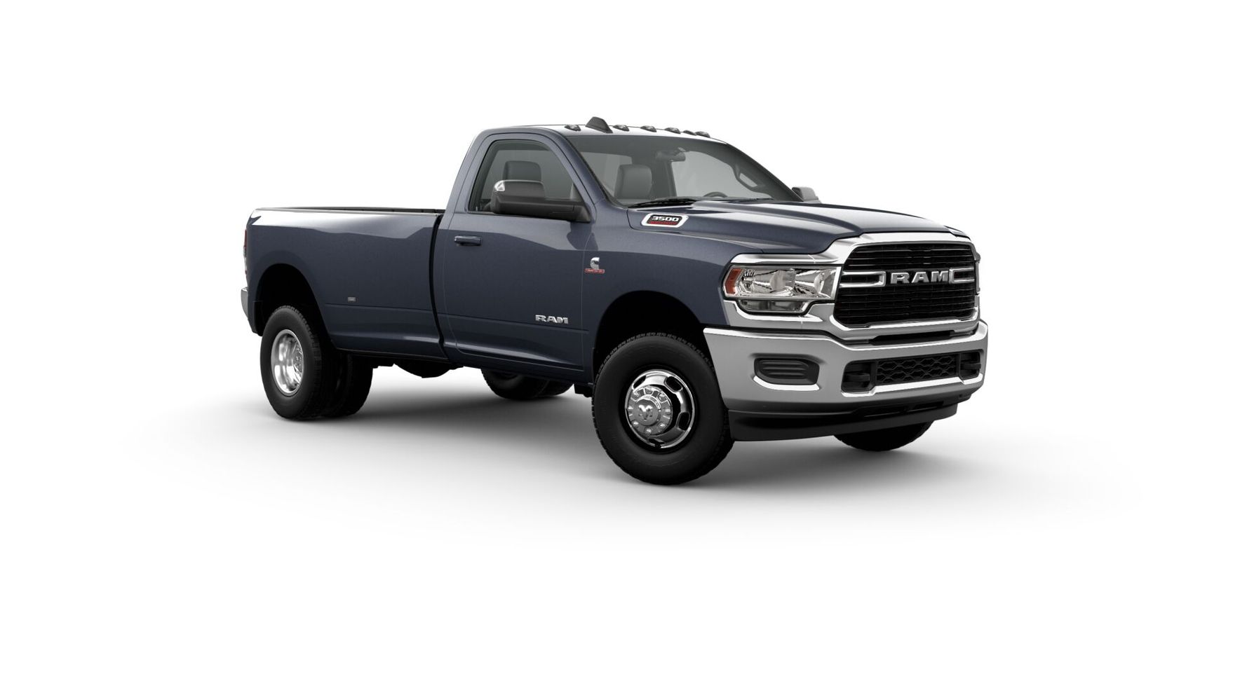 RAM 3500 HD Big Horn 2021 6.7 L6 Cummins HO TDI Дизель 6 ст. АКПП Задний Одинарная кабина/Длинный кузов (DRW)