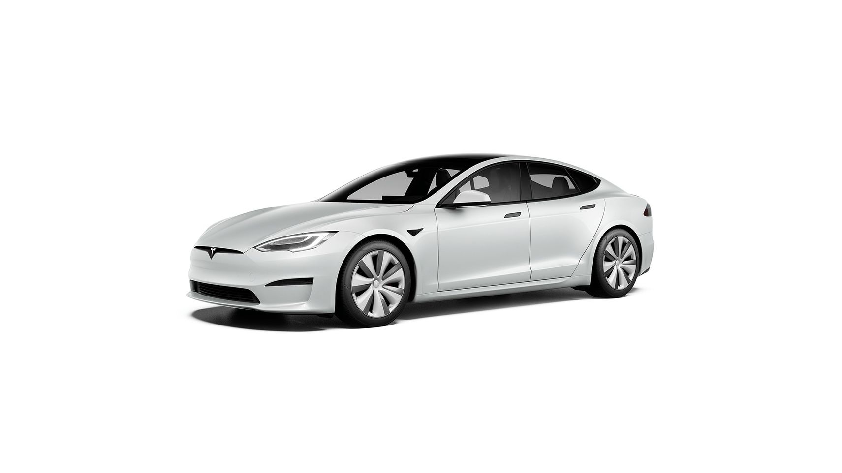 Tesla Model S Plaid+ 2021 Три электромотора АКПП Ред. Полный  