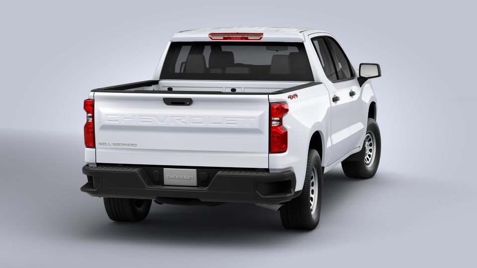 Chevrolet Silverado 1500 WT 2022 5.3 V8 EcoTec3 DFM Бензин 10 ст АКПП Задний Двойная кабина/Короткий кузов 