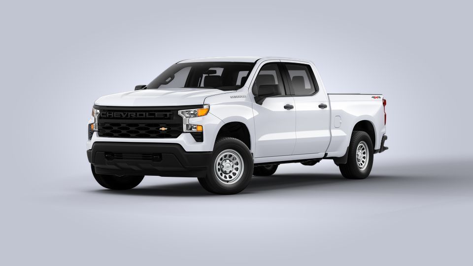 Chevrolet Silverado 1500 WT 2022 5.3 V8 EcoTec3 DFM Бензин 10 ст АКПП Полный Двойная кабина/Стандартный кузов 