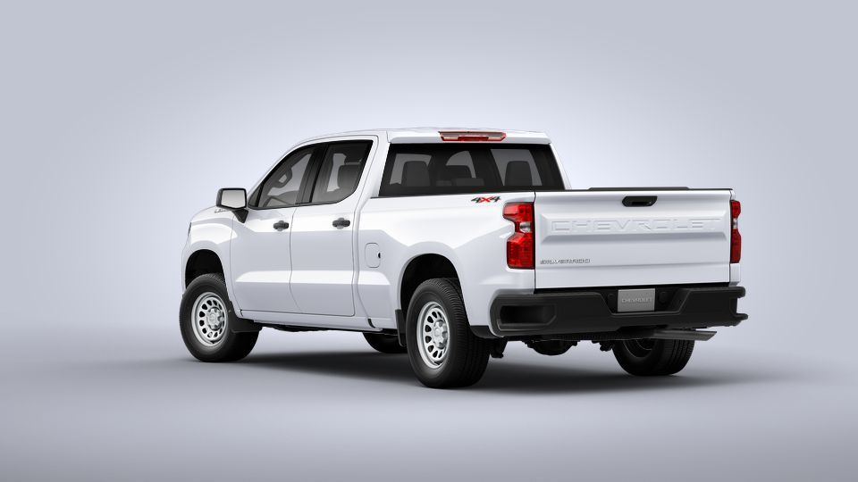 Chevrolet Silverado 1500 WT 2022 5.3 V8 EcoTec3 DFM Бензин 10 ст АКПП Полный Двойная кабина/Стандартный кузов 