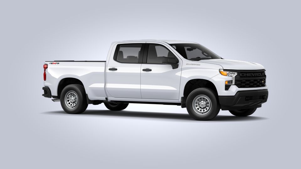Chevrolet Silverado 1500 WT 2022 5.3 V8 EcoTec3 DFM Бензин 10 ст АКПП Полный Двойная кабина/Стандартный кузов 