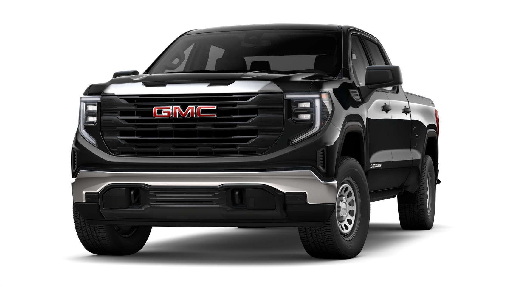 GMC Sierra 1500 Pro 2022 2.7 L4 TurboMax™ AFM Бензин 8 ст. АКПП Полный Двойная кабина/Стандартный кузов 