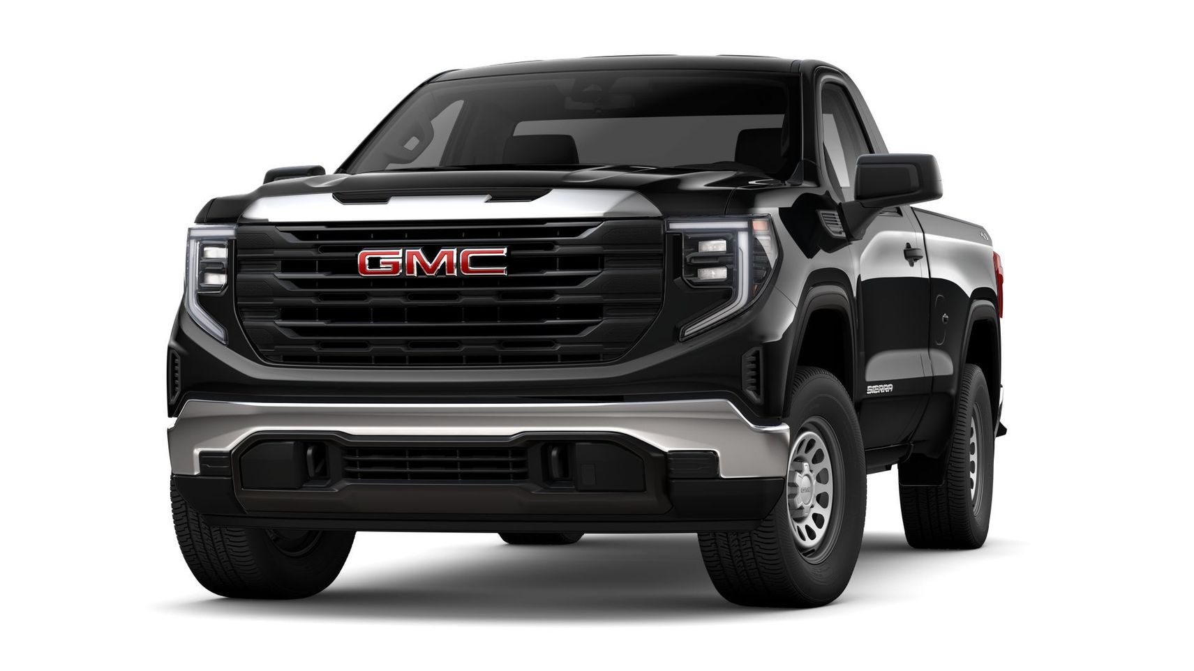 GMC Sierra 1500 Pro 2022 2.7 L4 TurboMax™ AFM Бензин 8 ст. АКПП Задний Одинарная кабина/Стандартный кузов 
