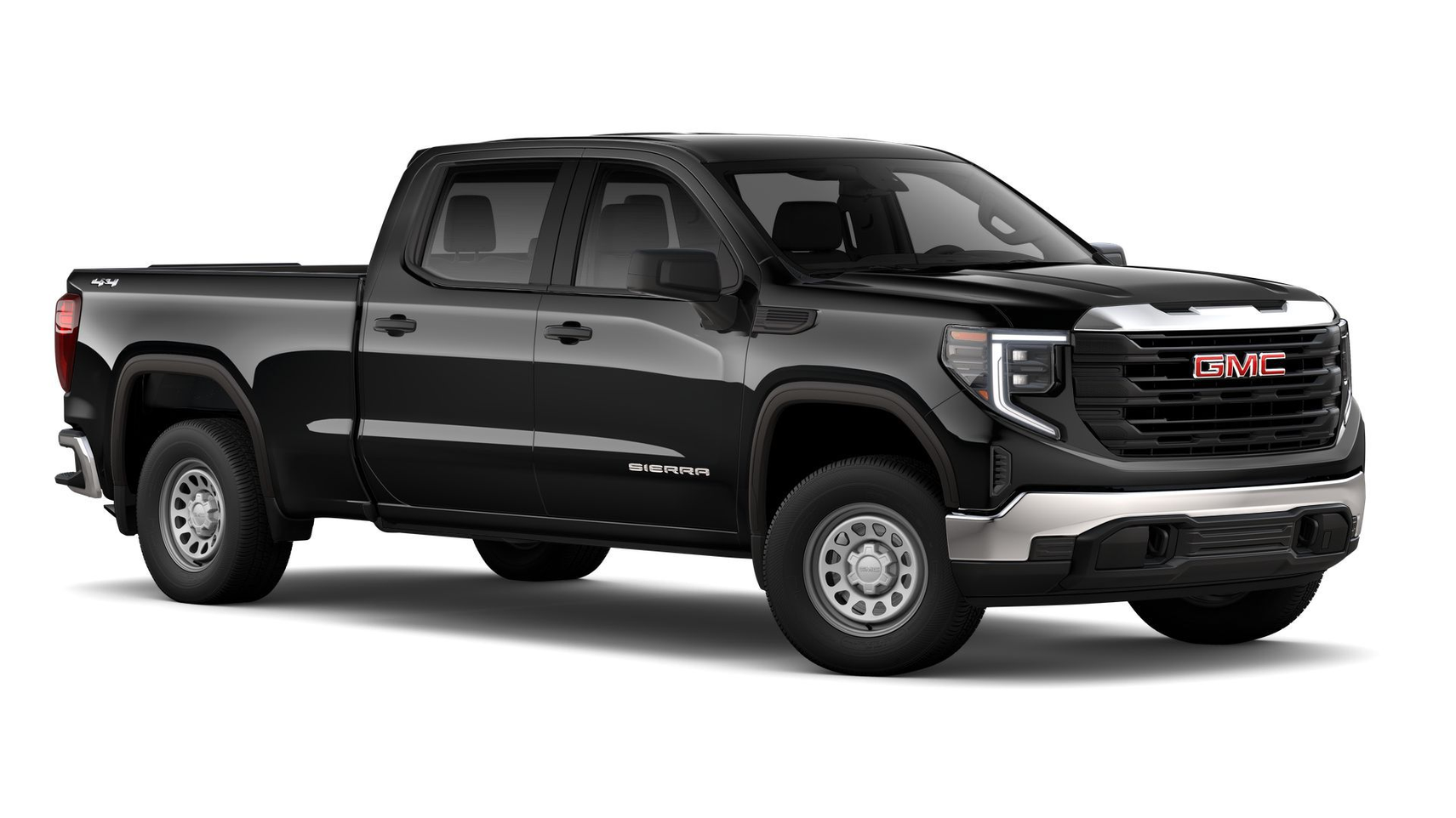 GMC Sierra 1500 Pro 2022 2.7 L4 TurboMax™ AFM Бензин 8 ст. АКПП Полный Двойная кабина/Стандартный кузов 