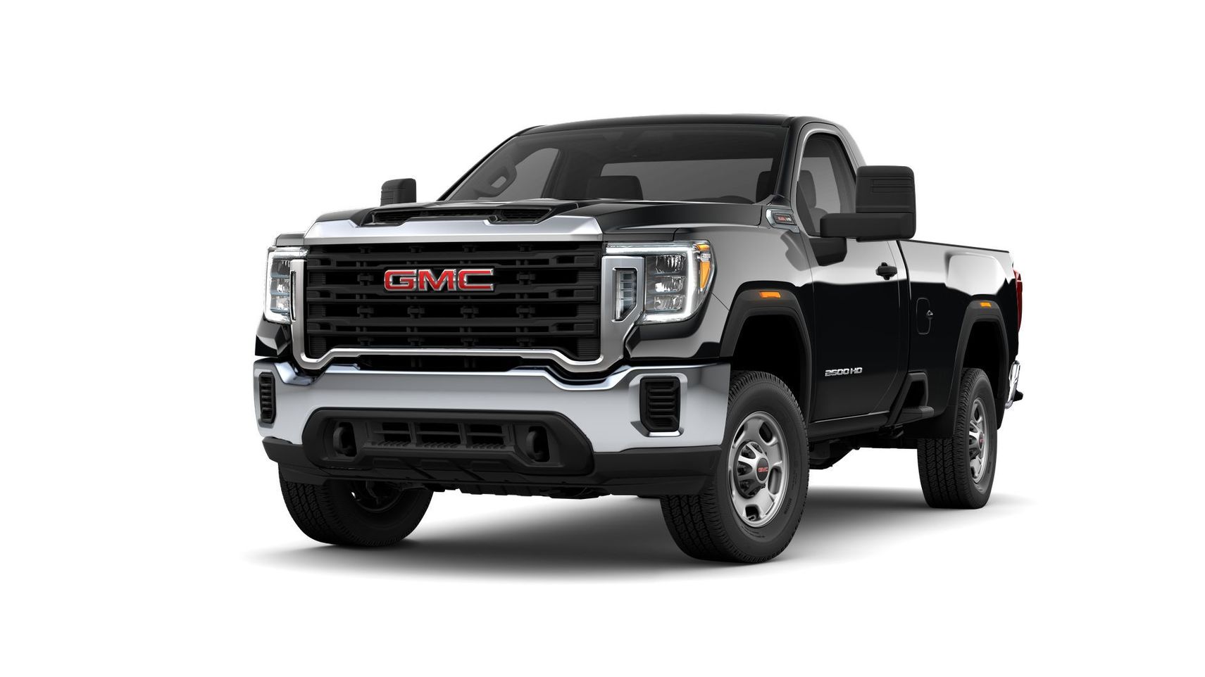 GMC Sierra HD 2500 Pro 2022 6.6 V8  Бензин 6 ст. АКПП Полный Одинарная кабина/Длинный кузов 