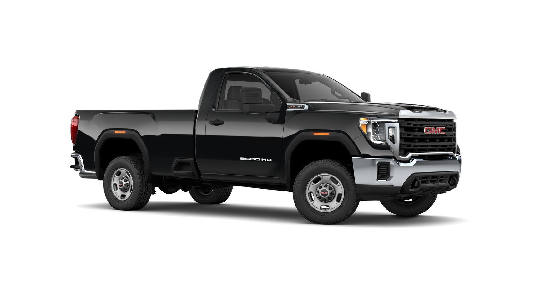 GMC Sierra HD 2500 Pro 2022 6.6 V8  Бензин 6 ст. АКПП Полный Одинарная кабина/Длинный кузов 