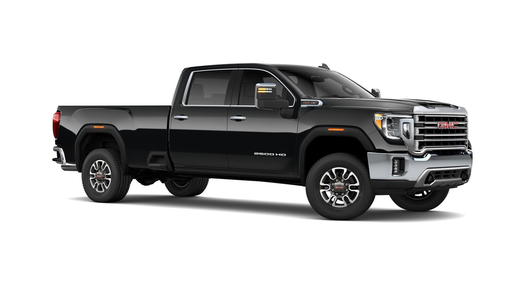 GMC Sierra HD 2500 SLT 2022 6.6 V8 Duramax® Turbo Diesel Дизель 10 ст АКПП Задний Двойная кабина/Длинный кузов 