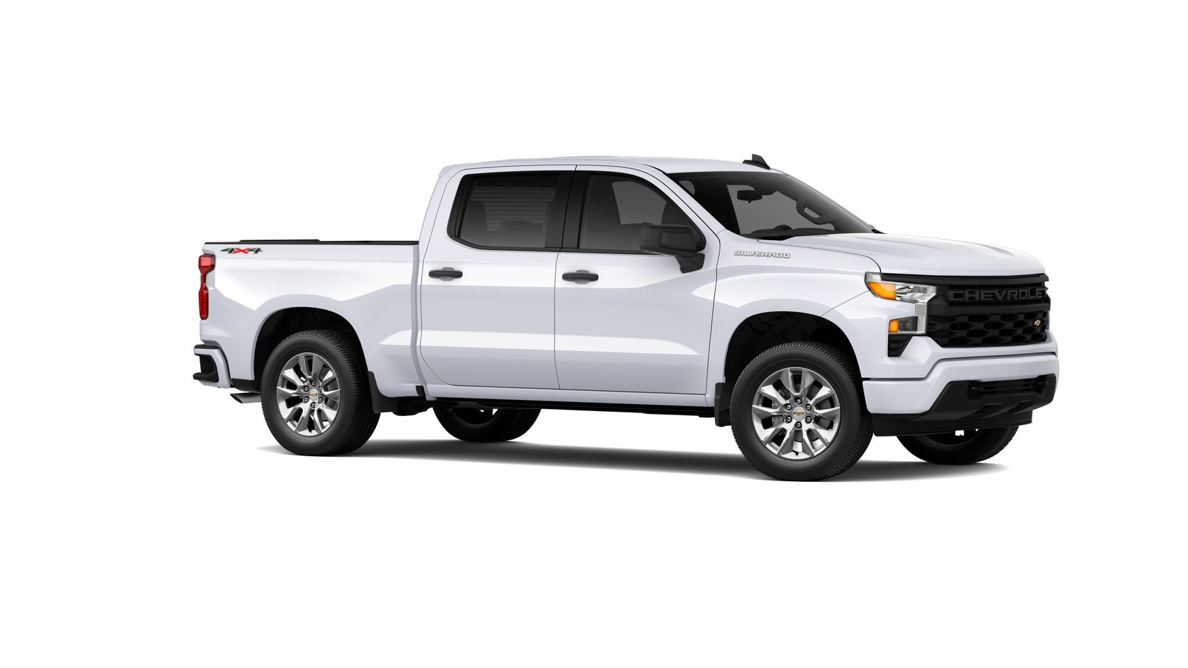 Chevrolet Silverado 1500 Custom 2023 2.7 L4 TurboMax™ AFM Бензин 8 ст. АКПП Задний Двойная кабина/Короткий кузов 