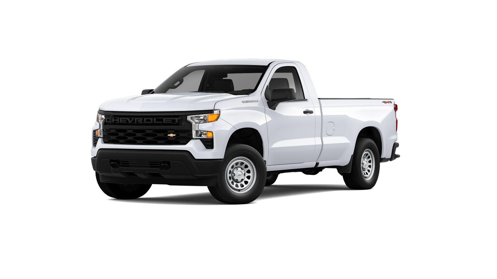 Chevrolet Silverado 1500 WT 2023 2.7 L4 TurboMax™ AFM Бензин 8 ст. АКПП Задний Одинарная кабина/Длинный кузов 