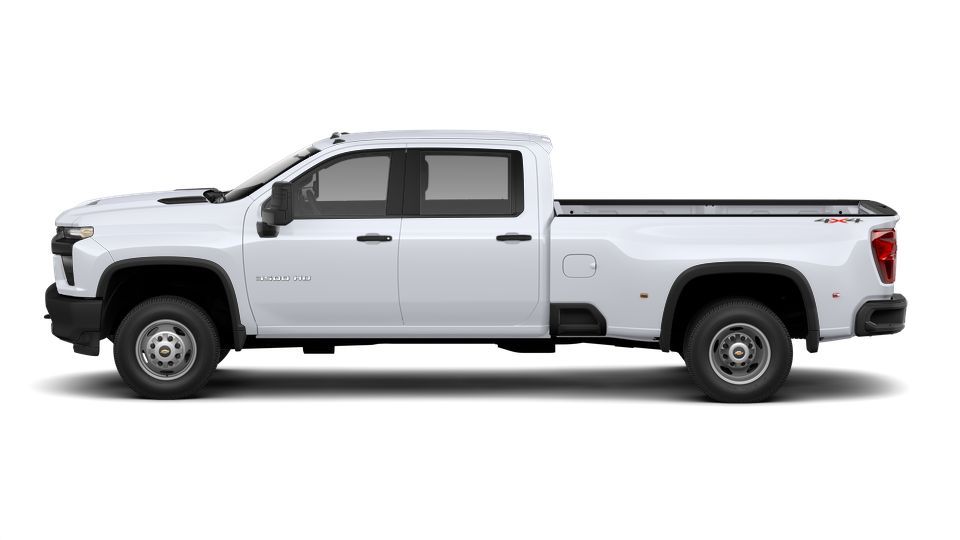 Chevrolet Silverado 3500 HD WT 2023 6.6 V8 Duramax® Turbo Diesel Дизель Автоматическая Allison® PTO, 10ст. Полный Двойная кабина/Длинный кузов (DRW)