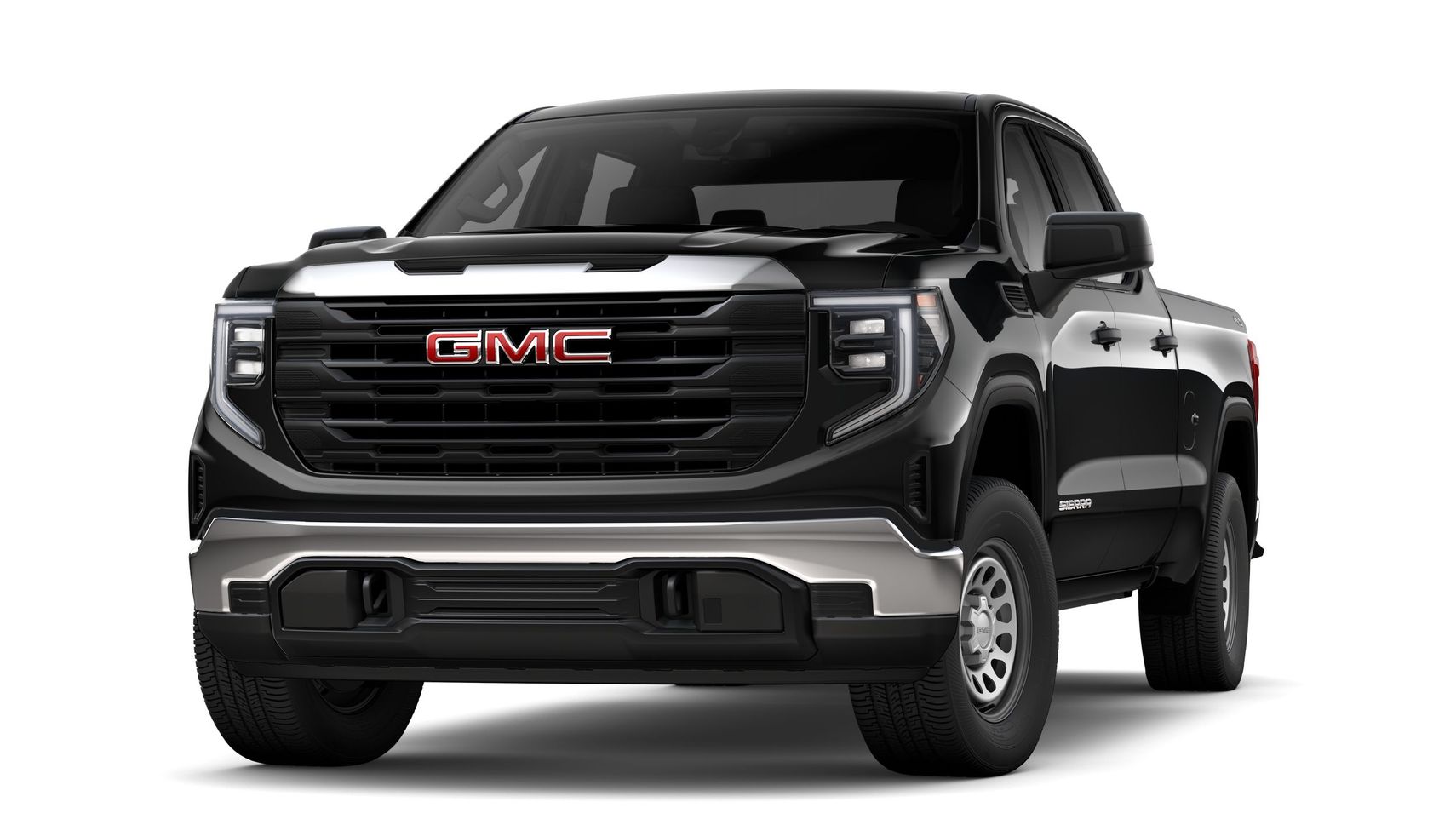 GMC Sierra 1500 Pro 2023 2.7 L4 TurboMax™ AFM Бензин 8 ст. АКПП Полный Двойная кабина/Стандартный кузов 