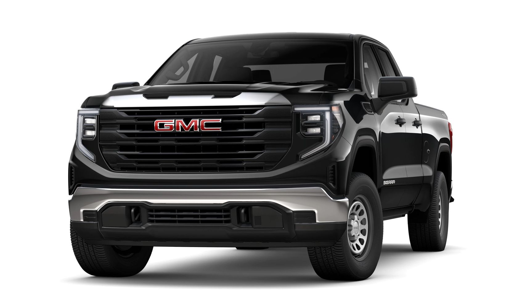 GMC Sierra 1500 Pro 2023 2.7 L4 TurboMax™ AFM Бензин 8 ст. АКПП Задний Полуторная кабина/Стандартный кузов 