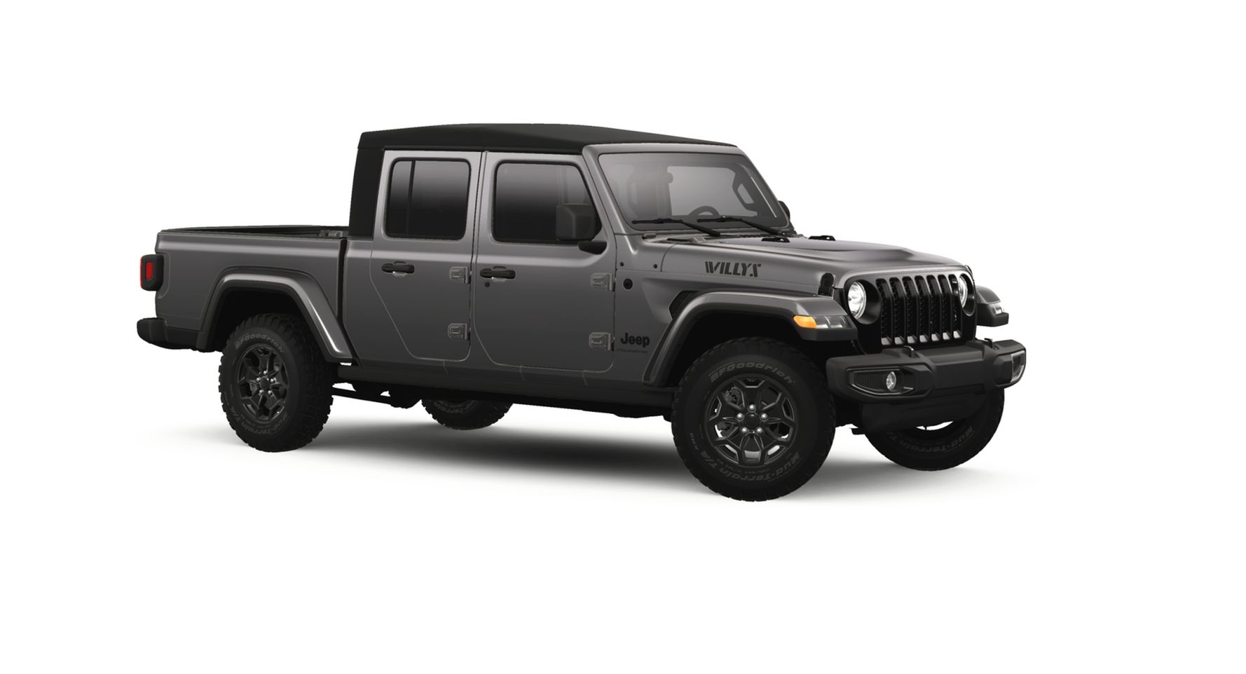 Jeep Gladiator Willys 2023 3.6 V6 VVT Pentastar® Бензин Автоматическая, 8 ст. ZF 8HP50 Полный  