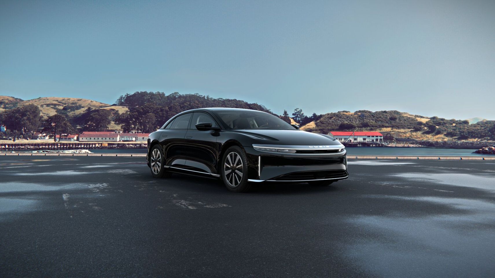 Lucid Air Pure 2023 Два электромотора АКПП Ред. Полный  
