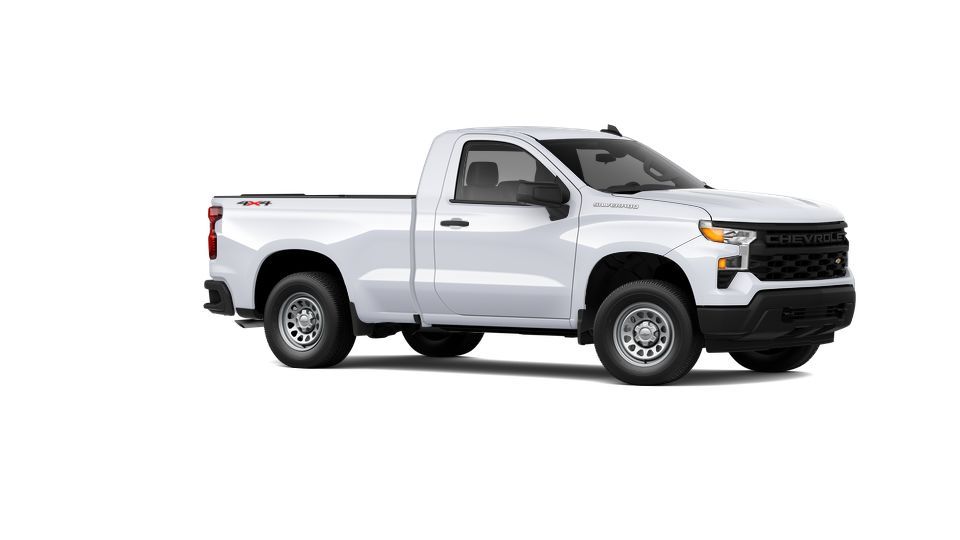 Chevrolet Silverado 1500 WT 2024 2.7 L4 TurboMax™ AFM Бензин 8 ст. АКПП Задний Одинарная кабина/Стандартный кузов 