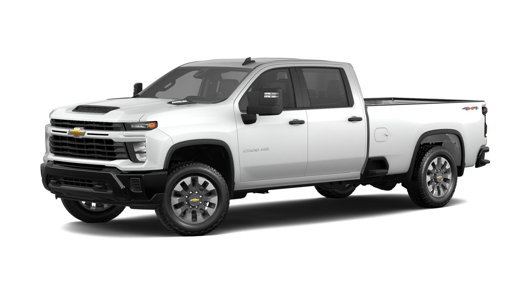 Chevrolet Silverado 2500 HD Custom 2024 6.6 V8 Duramax® Turbo Diesel Дизель 10 ст АКПП Задний Двойная кабина/Длинный кузов 