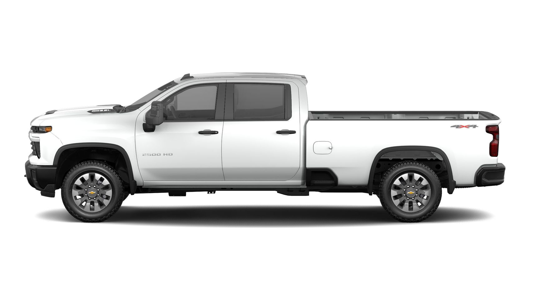 Chevrolet Silverado 2500 HD Custom 2024 6.6 V8 Duramax® Turbo Diesel Дизель 10 ст АКПП Задний Двойная кабина/Длинный кузов 